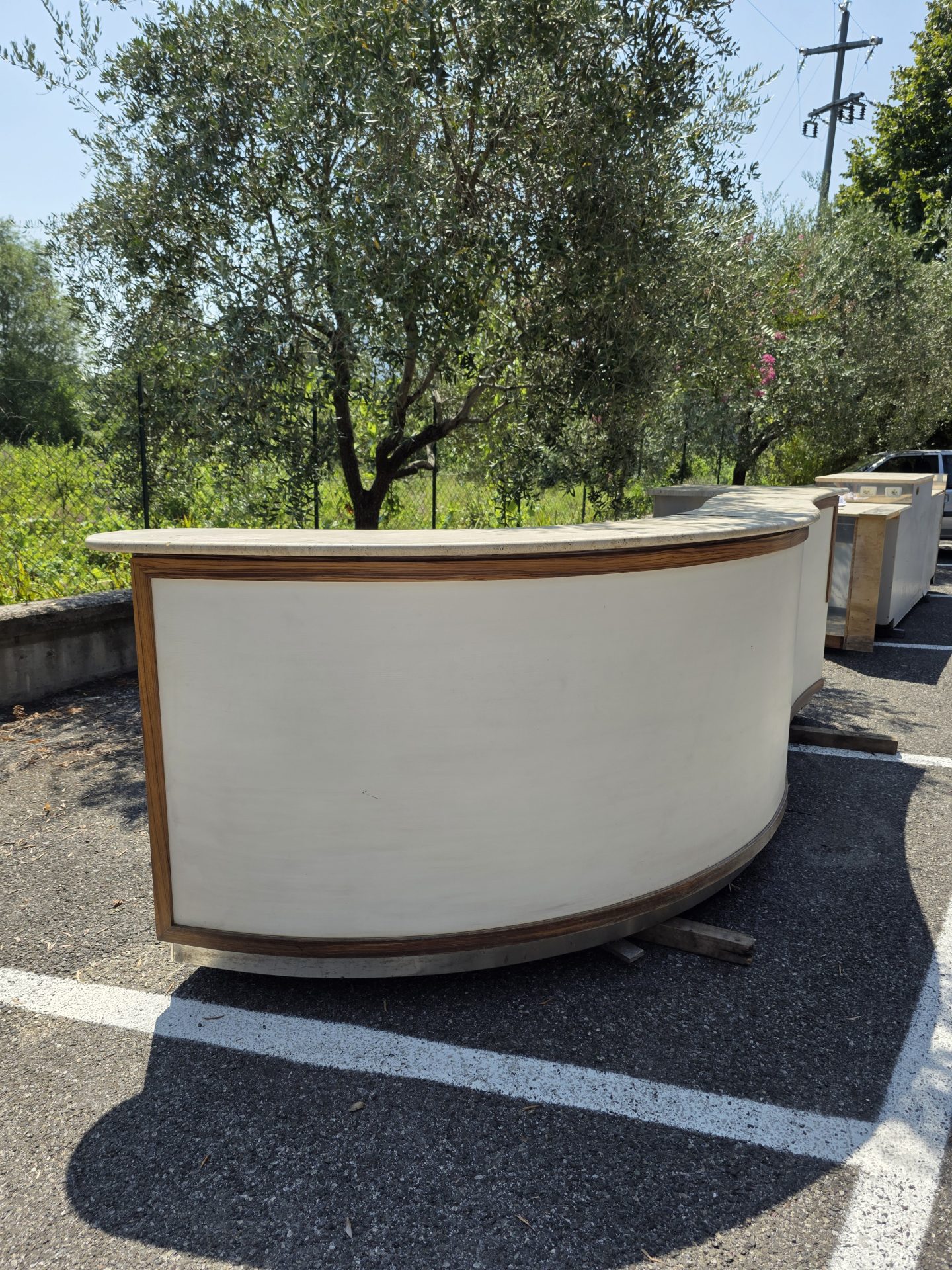 BANCO BAR CURVO DI ARREDAMENTO - immagine 5