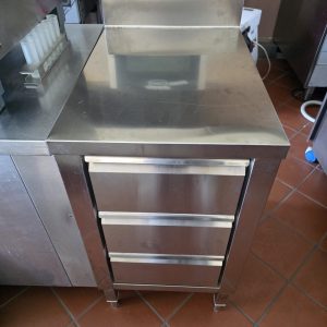 CASSETTIERA IN ACCIAIO INOX