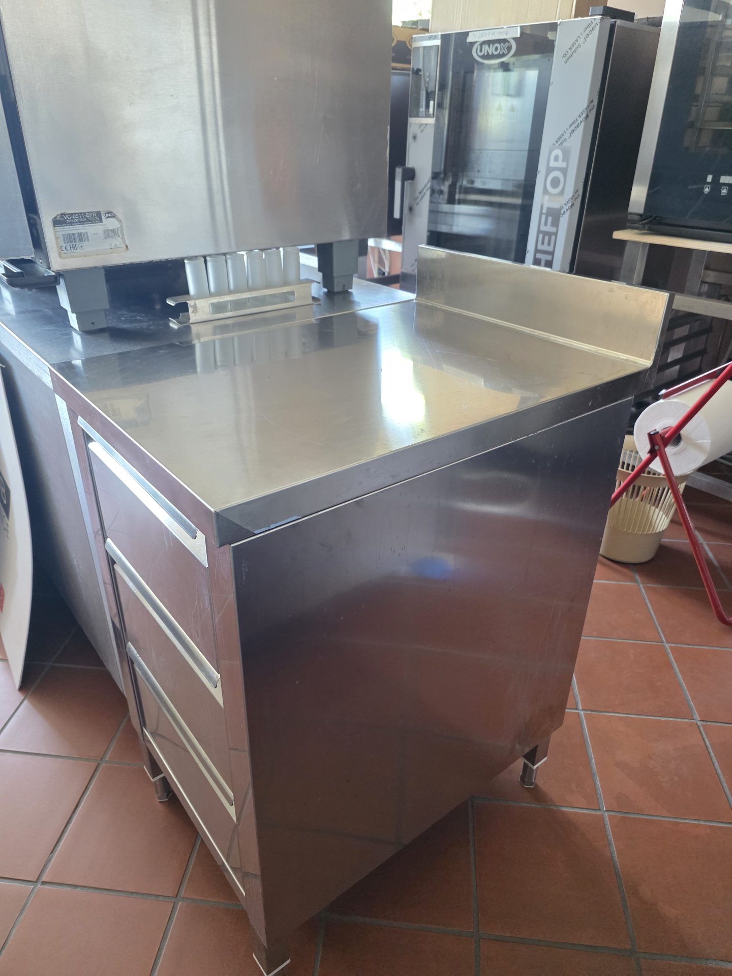 CASSETTIERA IN ACCIAIO INOX - immagine 2